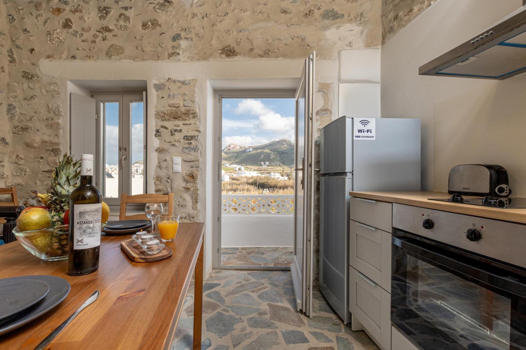 The White Stone House Lejlighed Naxos City Eksteriør billede