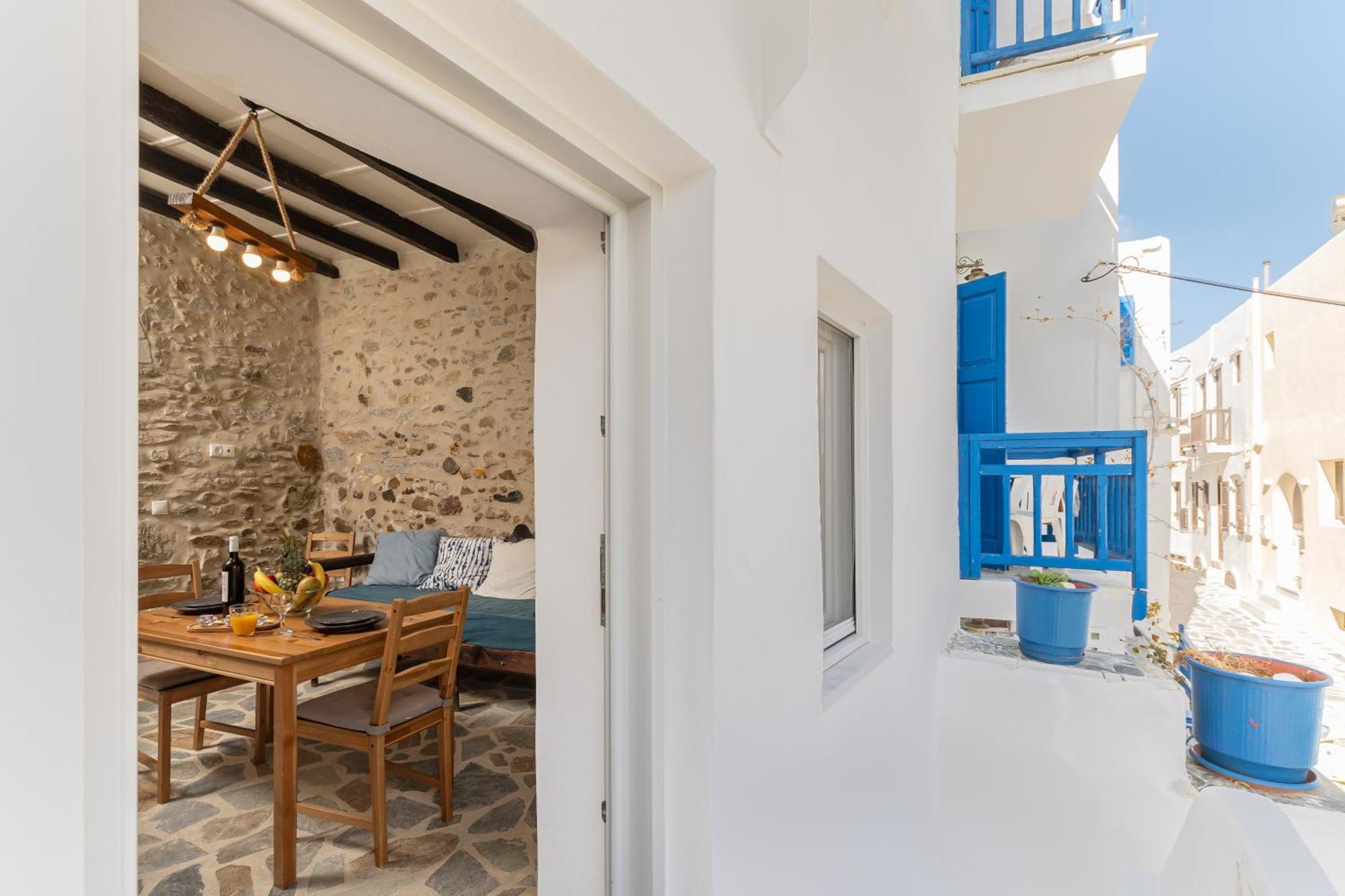 The White Stone House Lejlighed Naxos City Eksteriør billede